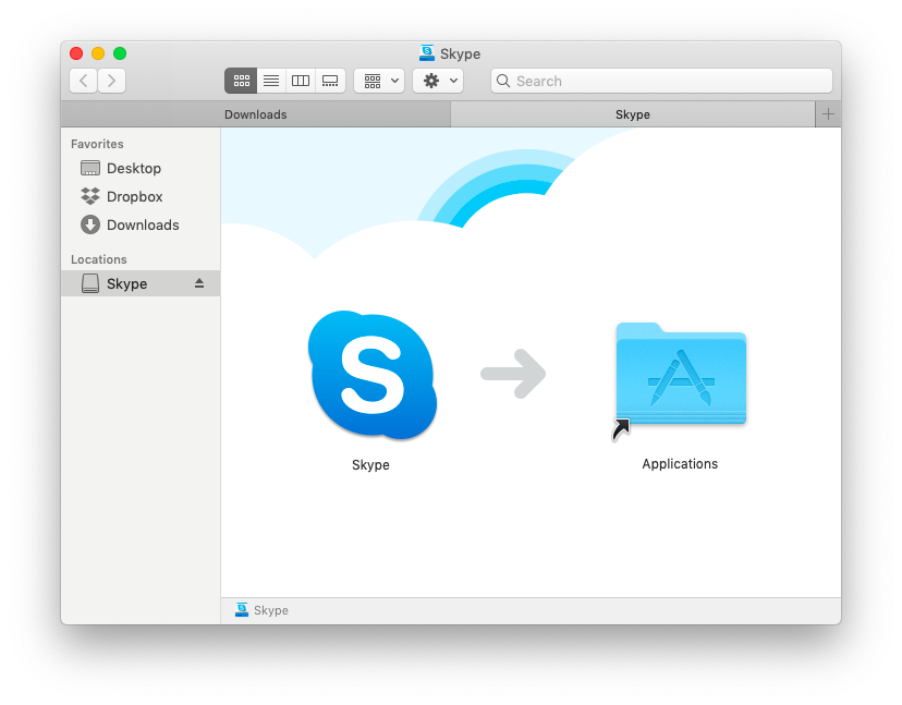 skype for business mac messages